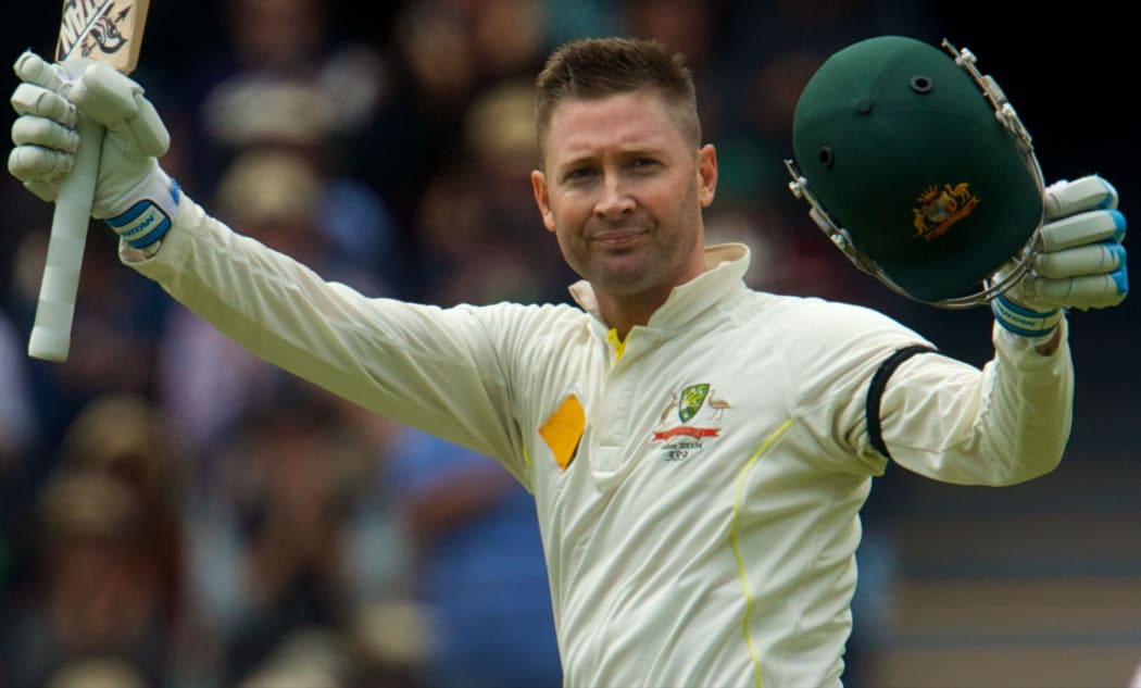 Michael Clarke during the Ashes, Adelaide, 2013.