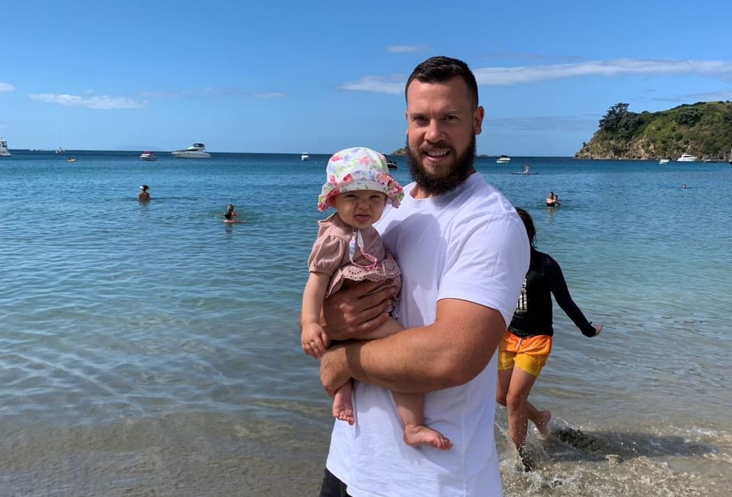 Builder Dan Rogers who rescued woman from flood waters in Auckland
