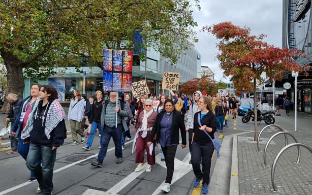 In photos: Climate strikes across Aotearoa | RNZ