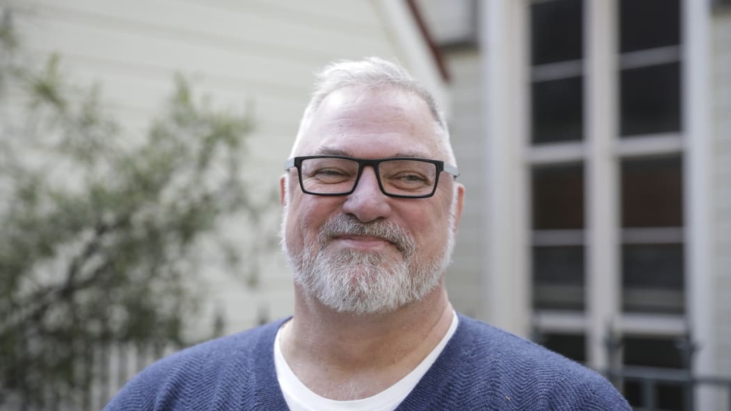 Michael Fox, Ministry of Education psychologist in Tauranga. 574 speech  therapists, psychologists, occupational therapists and other support staff have voted to strike on Tuesday.
