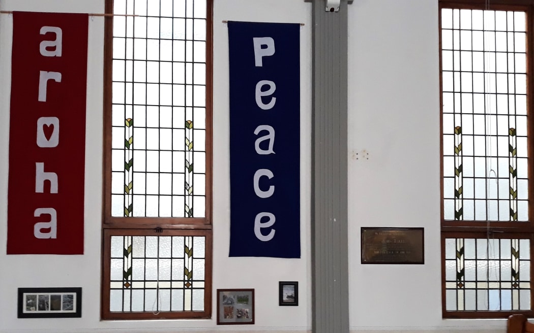 Interior detail, Wellington Central Baptist Church.