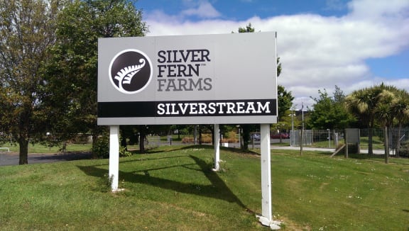 Silverstream meat plant near Mosgiel.