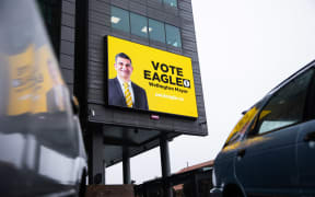 Paul Eagle Mayoral Campaign Billboard