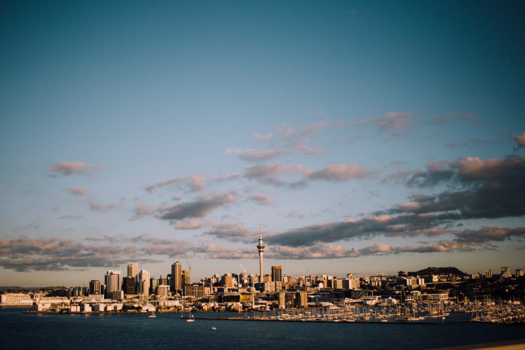 Auckland waterfront.