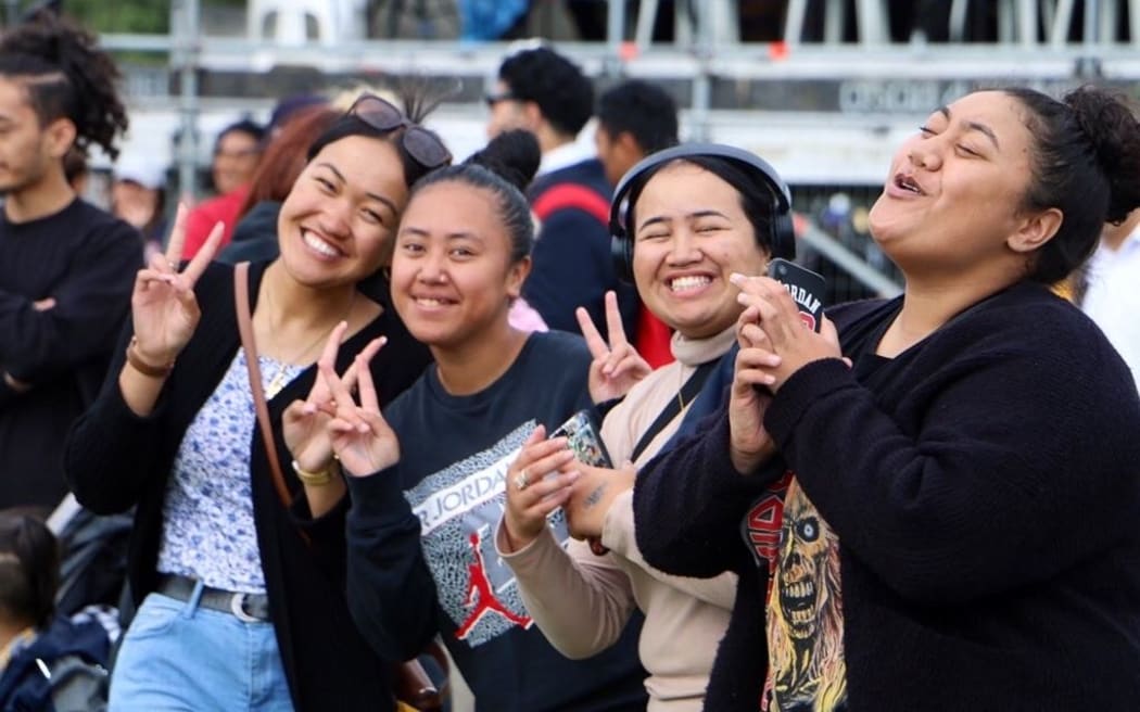 Former Mangere College students back at Polyfest to support their old school - day 2 Polyfest 2021