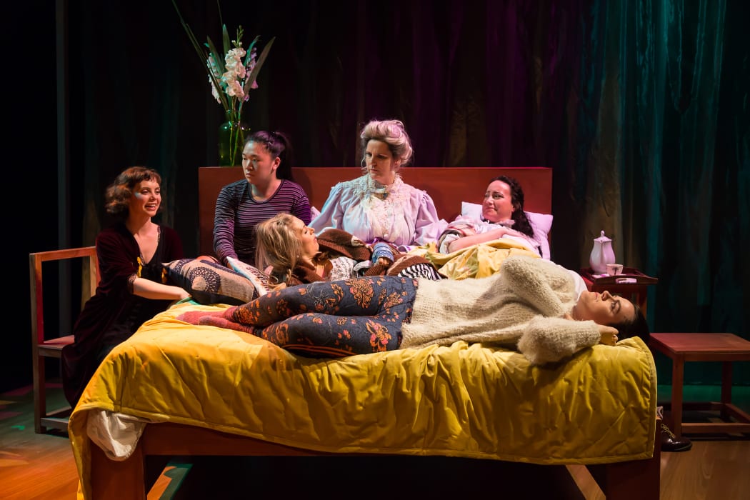 Modern Girls in Bed written by Alex Lodge and Cherie Jacobsen.