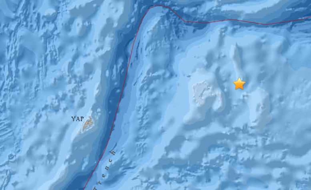 Palau earthquake