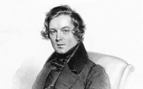 Robert Schumann, 1839 lithograph