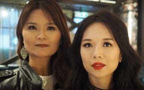 Duo Enharmonics (l to r: Beth Chen, Nicole Chao)