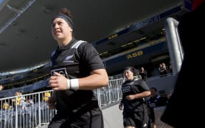 Charmaine McMenamin. New Zealand Black Ferns beat Australia 67-3.  22 October 2016, Eden Park, Auckland, New Zealand. Photo: Marc Weakley/NZ Rugby