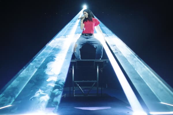 Lorde performs during her Ultrasound World Tour in Austin, Texas at the Moody Center on 17 September, 2025.