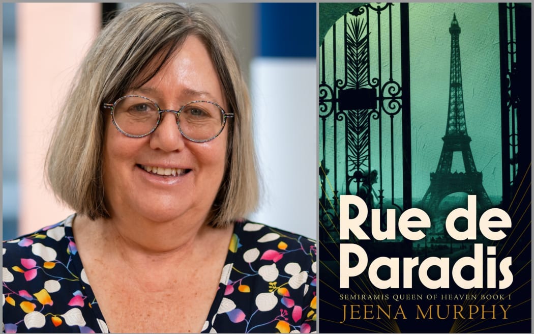 Image of Jeena Murphy and her book cover.