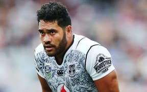 The Warriors' centre Konrad Hurrell.