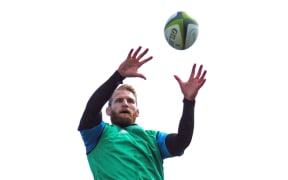 Kieran Read is all concentration at Crusaders training