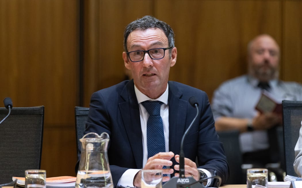 Chief Electoral Officer Karl Le Quesne at Parliament's Justice Committee.