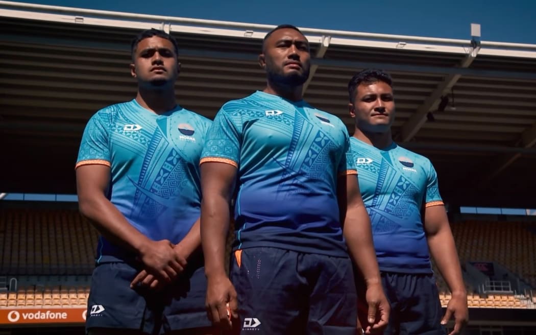 Moana Pasifika reveal their home jerseys for the Super Rugby Pacific competition in 2022.