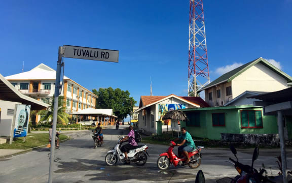 Funafuti, Tuvalu.