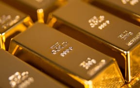 Gold bullion.