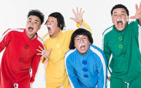 Korean mime group Ongals.