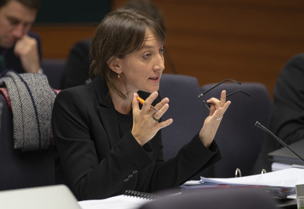 Deborah Manning, representing the former residents of Khak Khuday Dad and Naik villages, during her submissions at the Operation Burnham Inquiry at the High Court in Wellington.