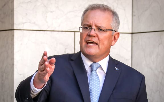 Australian Prime Minister Scott Morrison.