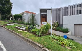 Christine Hobbs has a berm garden in the Auckland suburb of Glendowie and says the council has told her that they will not chase her up about it as they cannot apply their berm policy consistently.