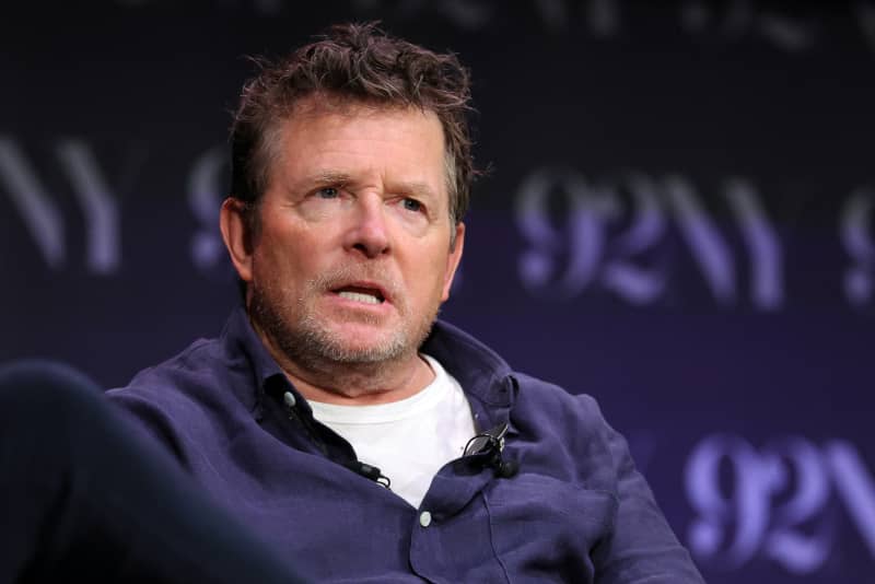 NEW YORK, NEW YORK - OCTOBER 13: Michael J. Fox speaks onstage during Michael J. Fox and Nelle Fortenberry in Conversation with Donny Deutsch: Future Boy at 92NY on October 13, 2025 in New York City.   Dia Dipasupil/Getty Images/AFP (Photo by Dia Dipasupil / GETTY IMAGES NORTH AMERICA / Getty Images via AFP)