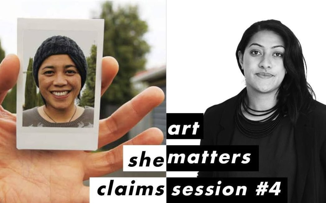 Janet Lilo (L) Ane Tonga (R)
