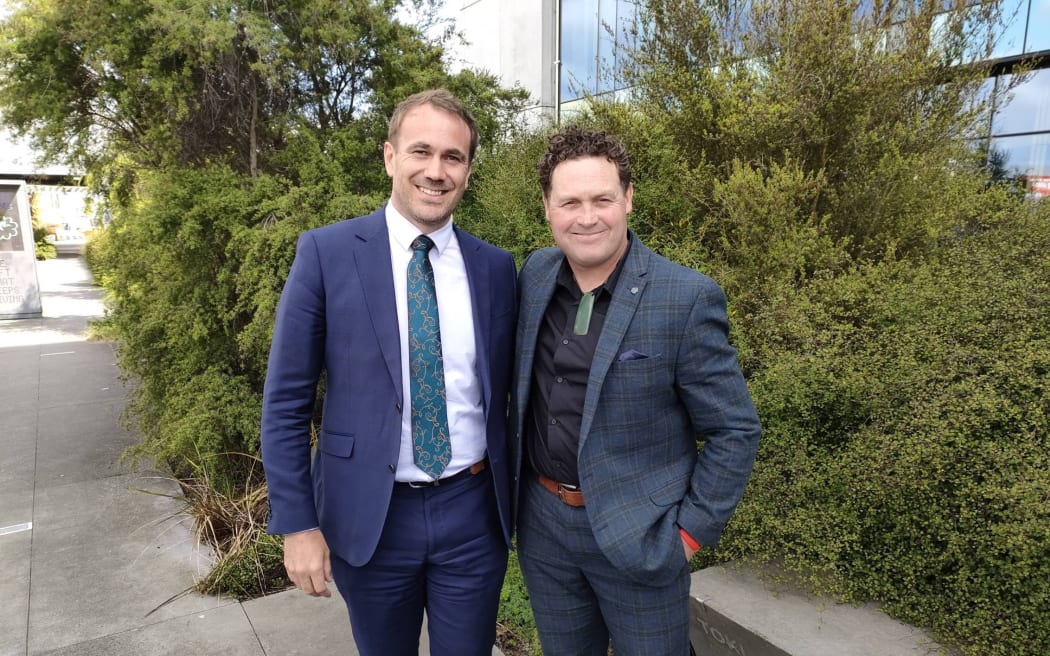 Deon Swiggs (left) and Craig Pauling.