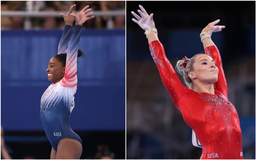 What's going on between Simone Biles and MyKala Skinner? RNZ News