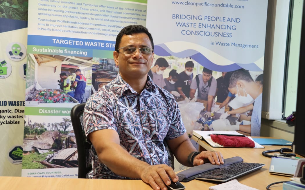 The Director of Waste Management Pollution Control of the Secretariat of the Pacific Regional Environment Programme, Anthony Talouli