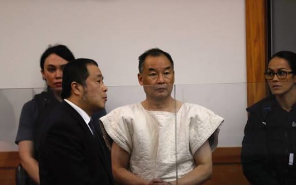 Manchao Li, pictured during his first court appearance in the Waitākere District Court last July.
