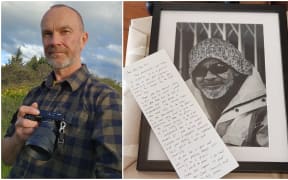 The anonymous photographer who took a photo of Dunedin street identity Allan Adams