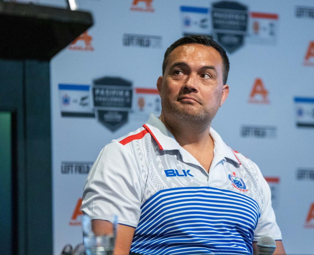 Manu Samoa coach Steve Jackson.