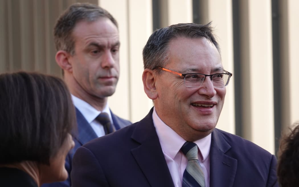 Universities minister Dr Shane Reti compared today's facilities with what was available when the school opened.