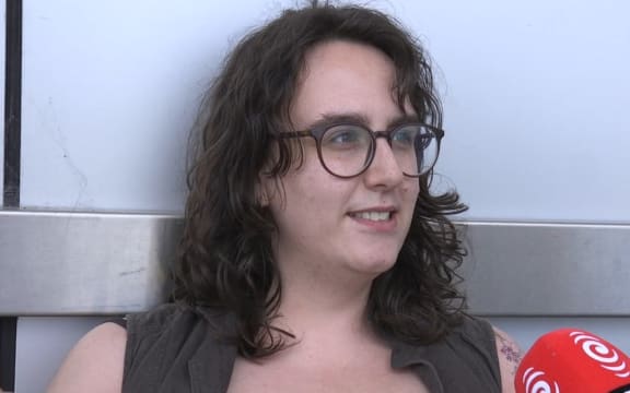 April, who was visiting Auckland for the first time, said the experience was overwhelming.