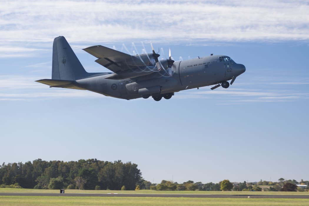 A Royal New Zealand Air Force C-130 Hercules will fly to Fiji.