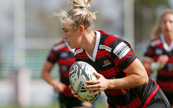 Canterbury midfielder Liv McGoverne.