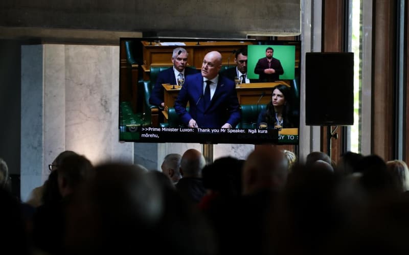 Watch: Christopher Luxon apologises to survivors of abuse in care | RNZ