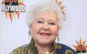 Actress Estelle Harris in Los Angeles on May 14, 2008.