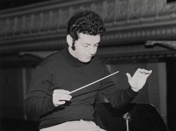 Argentine-Israeli classical pianist and conductor Daniel Barenboim in 1969.