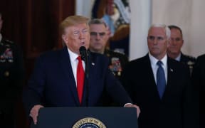 US President Donald Trump addresses the nation regarding the Iranian attack on two US military bases in Iraq.