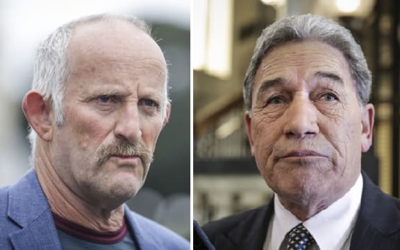 Gareth Morgan and Winston Peters