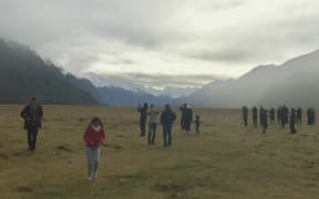 Another photo opportunity on the way  into Milford Sound