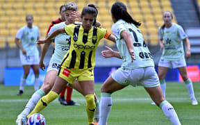 Chloe Knott of the Phoenix during the  A-League Women's.