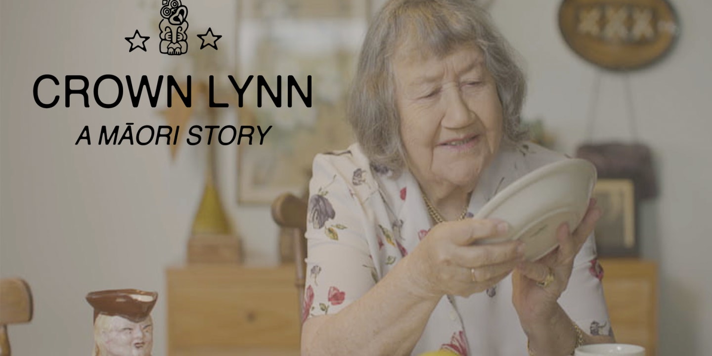 Graphic for Crown Lynn: A Māori Story 