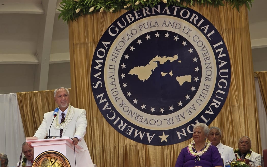 Inauguration ceremony for American Samoa's new leaders