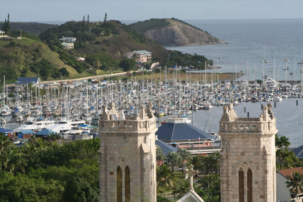 Noumea, the capital of New Caledonia.