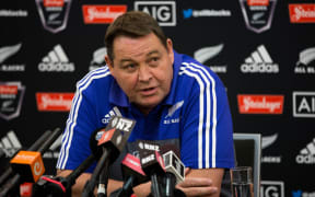 Steve Hansen speaks to media ahead of this weekends match against Wales. 9 June 2016.