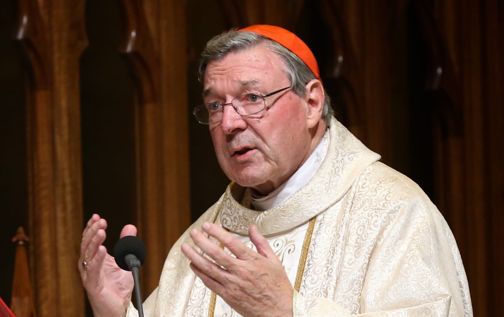 Cardinal George Pell has denied claims he tried to bribe the nephew of paedophile priest Gerald Ridsdale to stay quiet